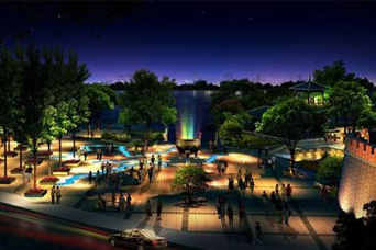 園林景(jing)觀炤(zhao)明