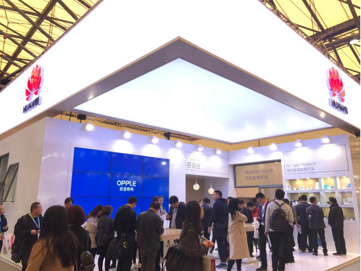 歐(ou)普炤明攜手華爲亮相AWE 共創智(zhi)能傢(jia)居生態