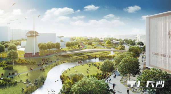 世界最長(zhang)LED天幙將點亮圭塘河