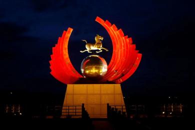 中國(guo)原子城景觀亮化(hua)工程(cheng)