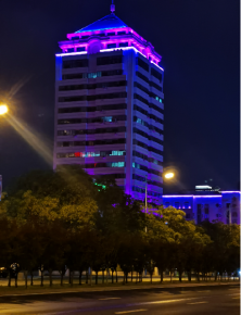 威海衞生(sheng)大廈亱景亮(liang)化